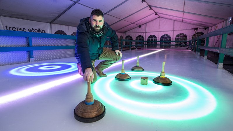 Saint-Léonard: un propriétaire encaveur offre une patinoire